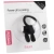 LoveToy Power Clit Cockring - виброкольцо с ушками, 7.5х2.5 см (чёрный)